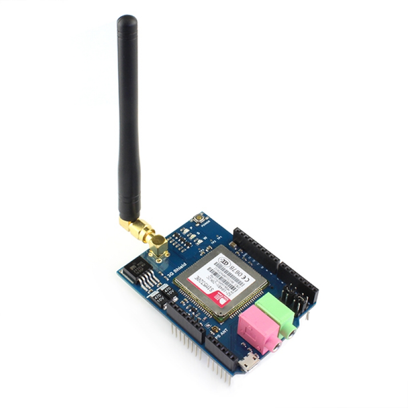 På daglig basis Nat sted medlem 3G/GPRS/GSM Shield for Arduino with GPS - European version SIM5320E
