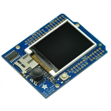 1.8" Color TFT Shield w/microSD and Joystick