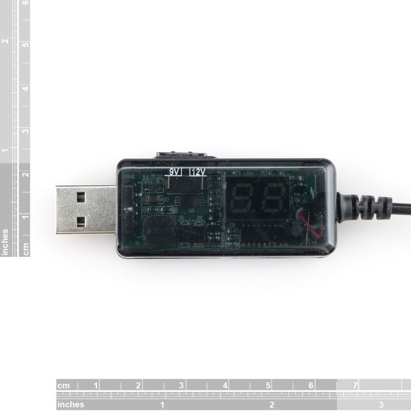 USB 5V to 9V/12V Boost Converter Cable