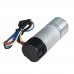 20.4:1 Metal Gearmotor 25Dx67L mm HP 12V with 48 CPR Encoder