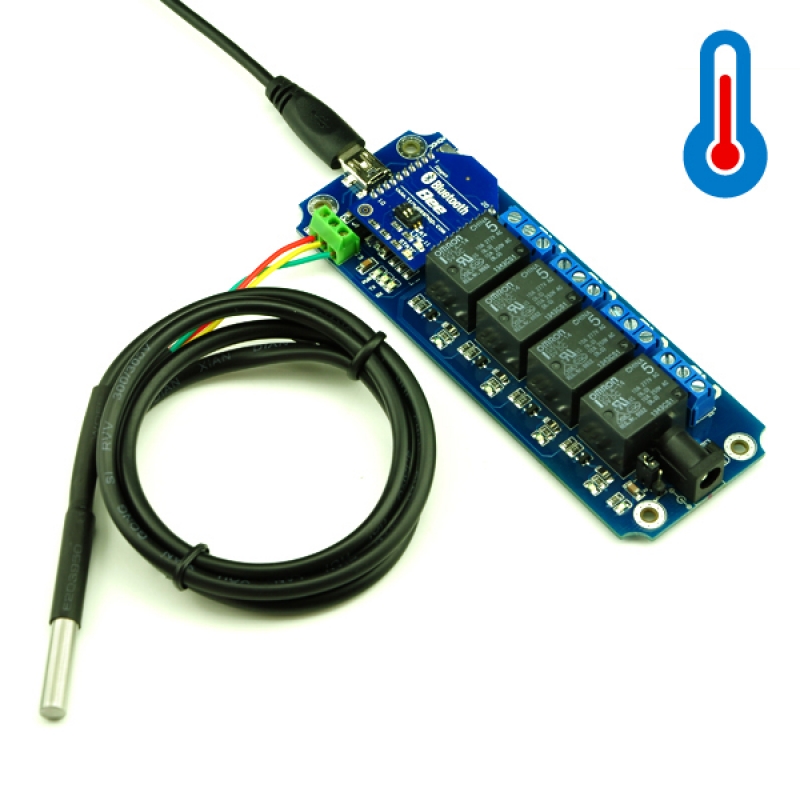 Andorid/iOS 4 Channel Smartphone Bluetooth Remote Control Relay Board Kit 