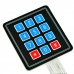 Sealed Membrane 3*4 button pad with sticker 