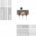 SPDT Slide Switch 0.1"