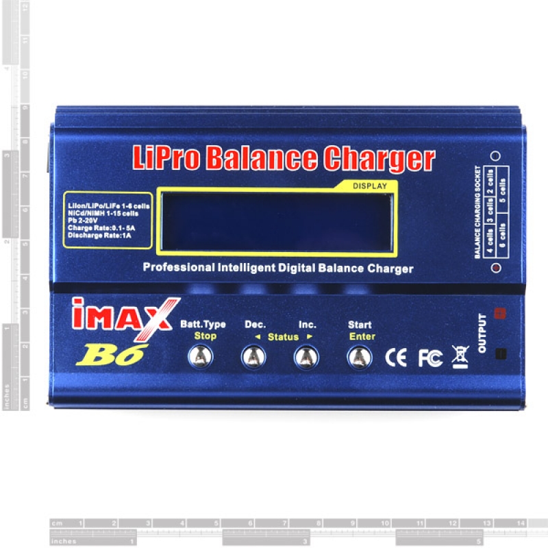 Lipro balance charger imax b6 схема