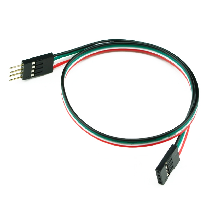 Jumper Wire - 0.1 , 4-pin, 4 - Melopero Electronics