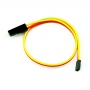 Jumper Wire - 2.0 to 2.54 ,2-pin, 20cm