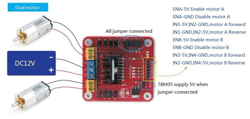 l298n motor driver microcenter